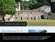 Tablet Screenshot of monastery-for-sale.com